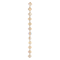 Ivory Faceted Glass Cross Beads, 12mm by Bead Landing™